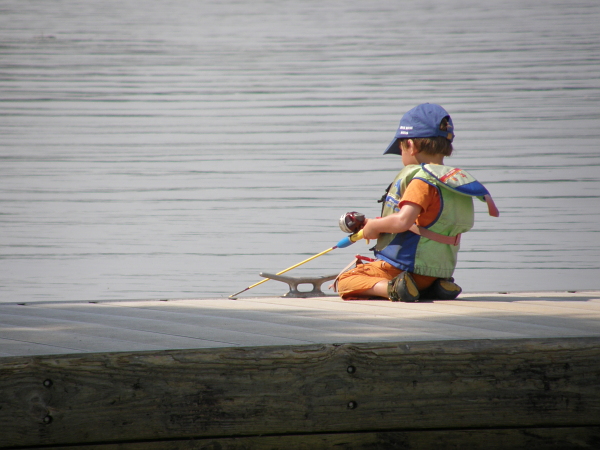 Fishing the Waccamaw River, SC