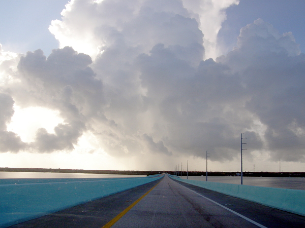 Overseas Highway from Miami to Key Largo