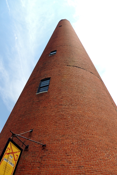 The Phoenix Shot Tower in Baltimore