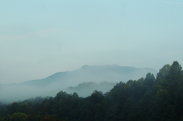 Mist over the Smoky Mountains