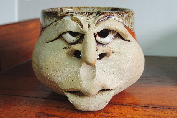 Face Mug by artist Michael Douglas