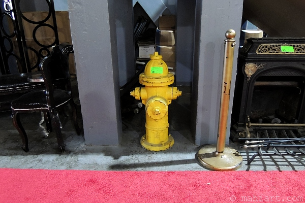 Fire hydrant on auction