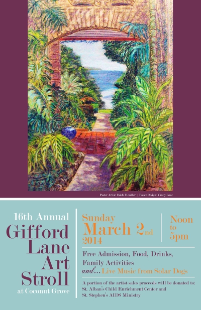 Gifford Lane Art Stroll 2014 Poster