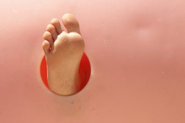 Today’s inlet: Right foot out.