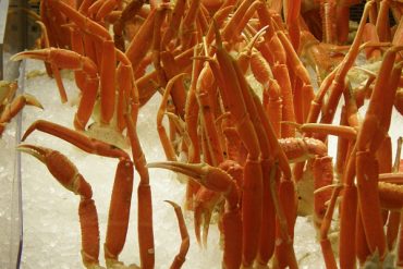 Today’s inlet: Crab legs.