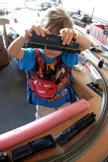 Today’s inlet: Train inspection.