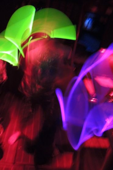 Today’s inlet: Glow sticks.