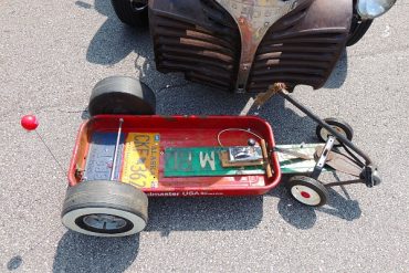 Today’s inlet: Red wagon.