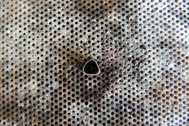 On my bench: Triangular setting.