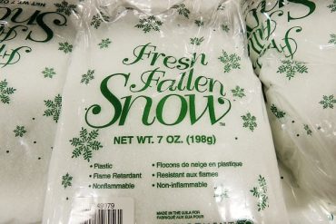 Today’s inlet: Fresh fallen snow.