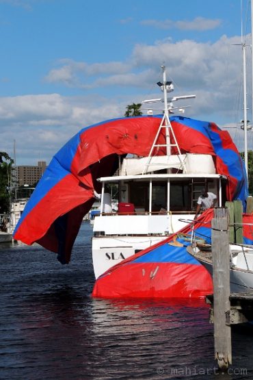 Today’s inlet: Tenting.