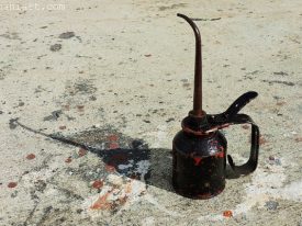 Today’s inlet: Oil can.