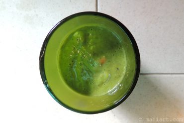 Green drink.