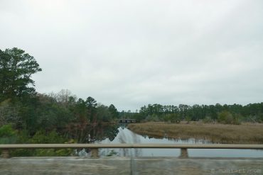 From the bridge.
