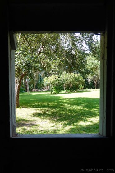 View from a cabin.