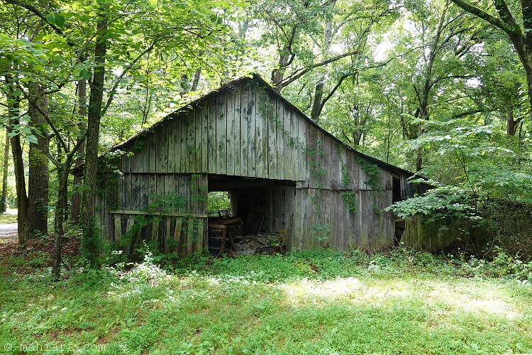 The barn.